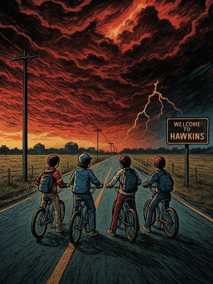 Stranger Things poszter