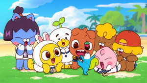 Yellow Muzi & Friends kép