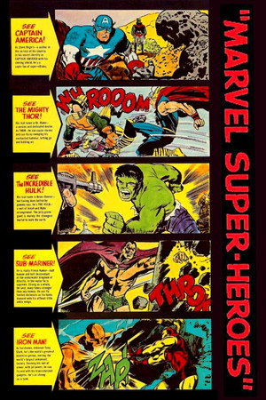 The Marvel Super Heroes poszter