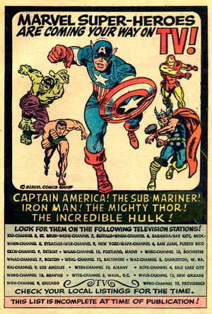 The Marvel Super Heroes poszter