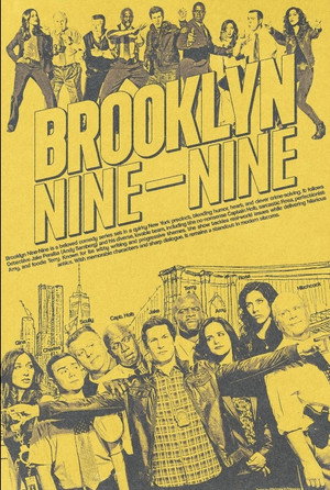 Brooklyn 99 - Nemszázas körzet poszter