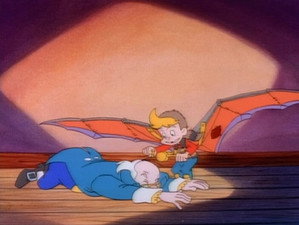 Vissza a jövőbe (animációs sorozat) 1. évad Ep.6 Reptessünk papírsárkányt!