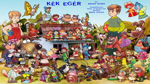 Kék egér kép