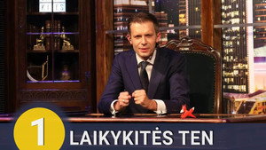 Laikykitės ten - Intelektualios satyros vakaro šou 1. évad Ep.1 1. epizód