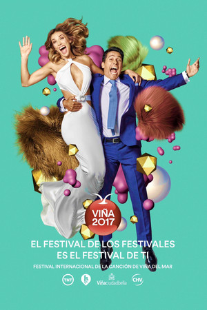 Festival Internacional de la Canción de Viña del Mar 50. évad (2017-02-19) poszter