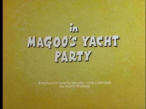 What's New, Mr. Magoo? 1. évad Ep.18 18. epizód