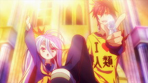 ノーゲーム・ノーライフ 1. évad Ep.4 4. epizód