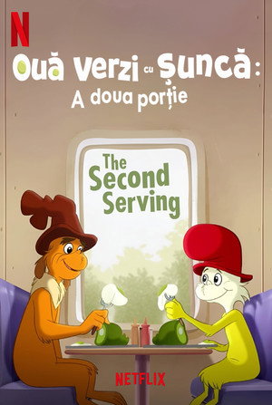 Zöld sonka és zöld tojás poszter