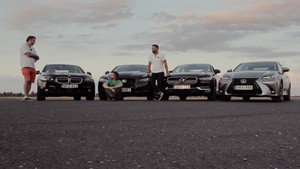 Totalcar 9. évad Ep.6 Egy BMW a Jaguar, a Volvo és a Lexus ellen