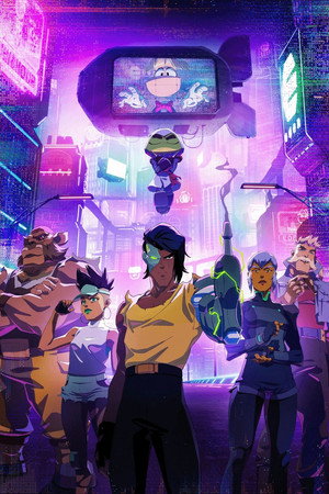 Laserhawk kapitány: Egy Blood Dragon-történet poszter