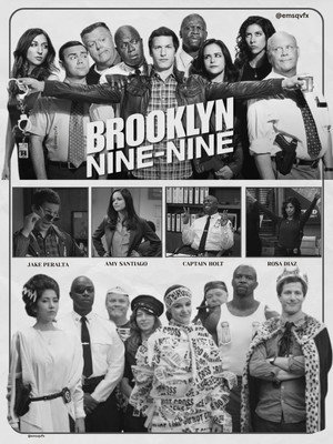 Brooklyn 99 - Nemszázas körzet poszter
