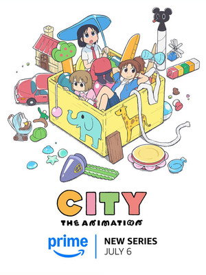 CITY THE ANIMATION poszter