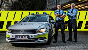 Fanget på politiets kamera kép