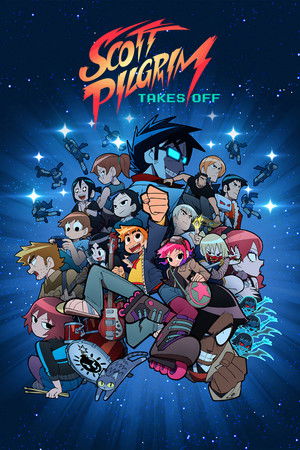 Scott Pilgrim rákapcsol 1. évad (2023-11-16) poszter