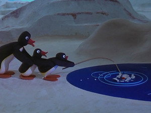 Pingu 4. évad Ep.4 Pingu és a nagy hal
