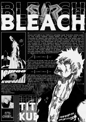 Bleach poszter