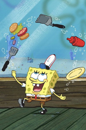 SpongyaBob Kockanadrág poszter