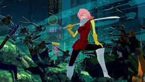 FLCL Grunge kép