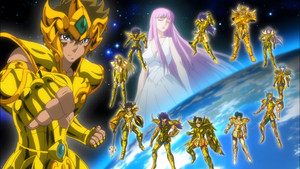 聖闘士星矢 黄金魂 -soul of gold- kép