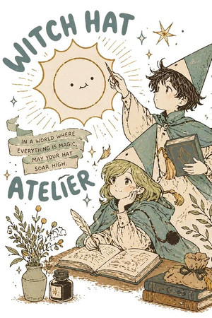 Witch Hat Atelier poszter