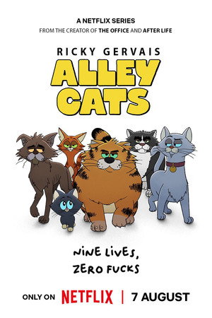 Ricky Gervais Alley Cats poszter