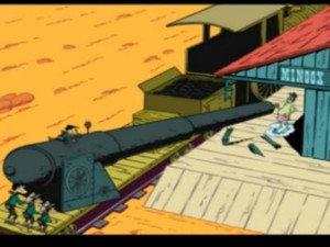 Lucky Luke legújabb kalandjai 1. évad Ep.30 A Daltonok ágyúja