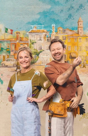 Solveig og Johns dolce villa poszter