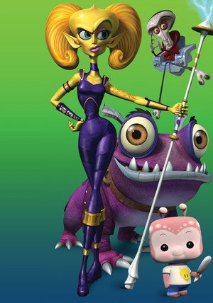 Monsters vs. Aliens poszter