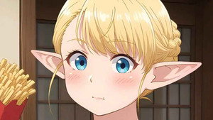 エルフさんは痩せられない。 kép
