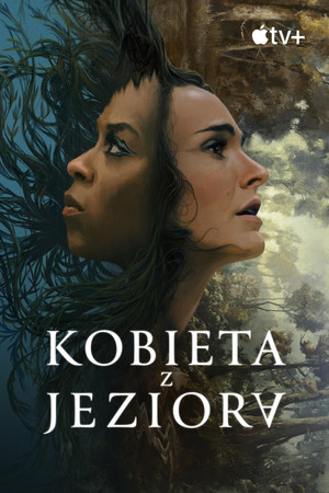Nő a tóban poszter
