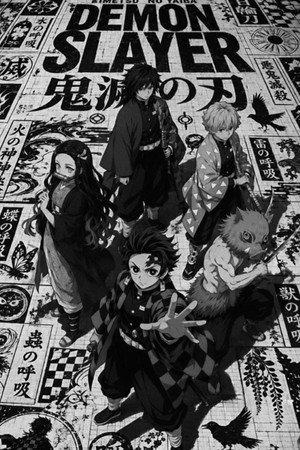 Kimetsu No Yaiba poszter