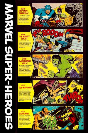 The Marvel Super Heroes poszter