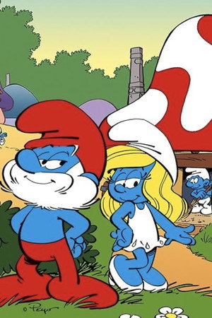 Hupikék törpikék poszter