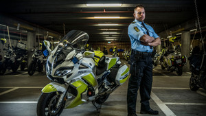 Fanget på politiets kamera kép