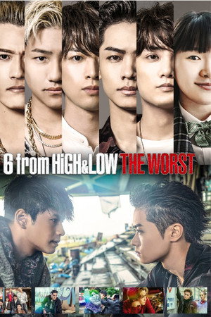 6 from HiGH&LOW THE WORST poszter