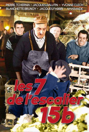 Les Sept de l'escalier 15 1. évad (1967-01-03) poszter