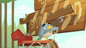 Angry Birds: Nyári őrület 1. évad Ep.4 Kidobós madarak