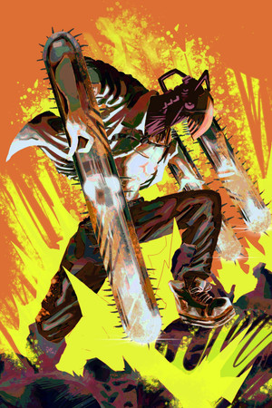 Chainsaw Man poszter