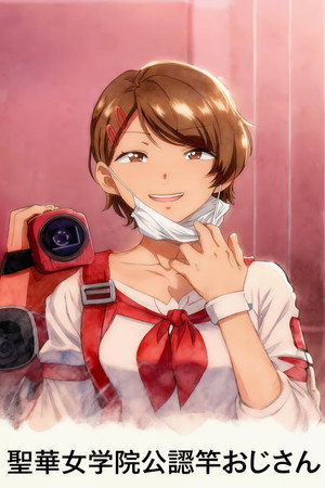 聖華女学院公認竿おじさん