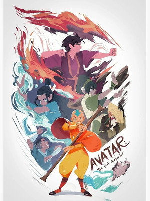 Avatár – Aang legendája poszter