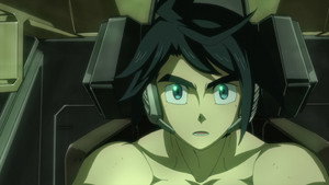 Mobile Suit Gundam: Vasvérű árvák 1. évad Ep.1 Vas és vér