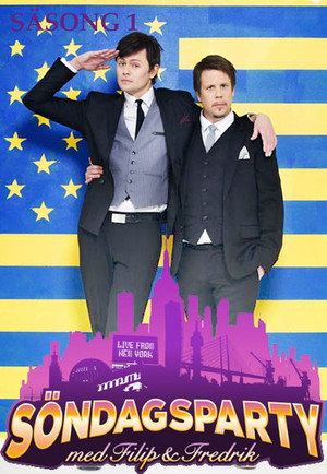 Söndagsparty med Filip & Fredrik 1. évad (2009-04-19) poszter