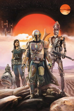 Star Wars: A Mandalóri poszter