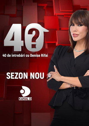 40 de întrebări cu Denise Rifai 6. évad (2025-08-24) poszter