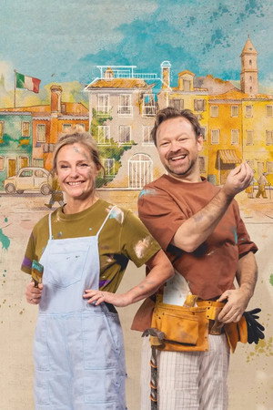 Solveig og Johns dolce villa poszter