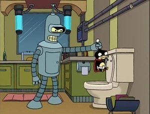 Futurama 2. évad Ep.5 Bender érző lélek