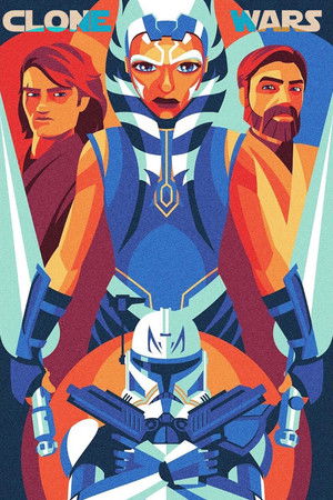 Star Wars: A klónok háborúja poszter