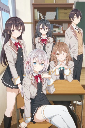 時々ボソッとロシア語でデレる隣のアーリャさん poszter