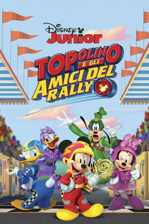 Mickey és az autóversenyzők poszter