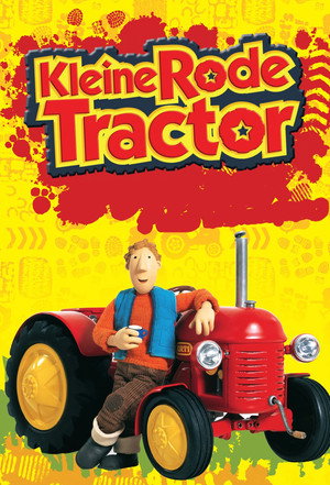 Kis piros traktor poszter